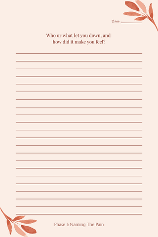 Healing from Disappointment: A 45-Day Guided Journal to Let Go, Set Boundaries & Feel Whole Again