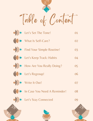 Glow From Within: Self-Care Workbook