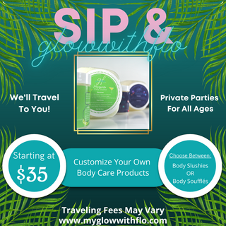 Traveling Sip & Glow Parties