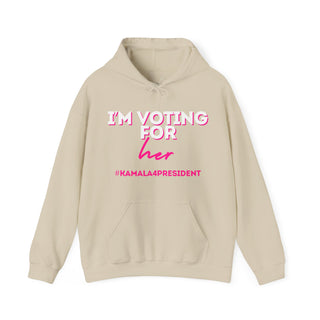 I'm Voting For Her Hoodie #MyBlackJob