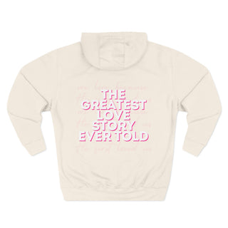 Christian Love Hoodie — “We Love Because He First Loved Us” Pullover