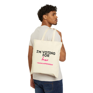 I'm Voting For Her Tote #MyBlackJob