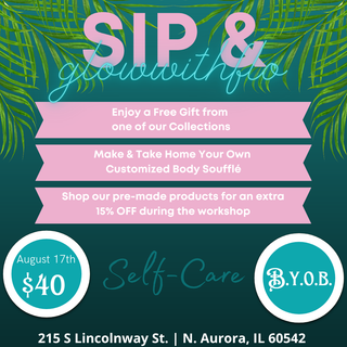 Sip & Glow Workshop