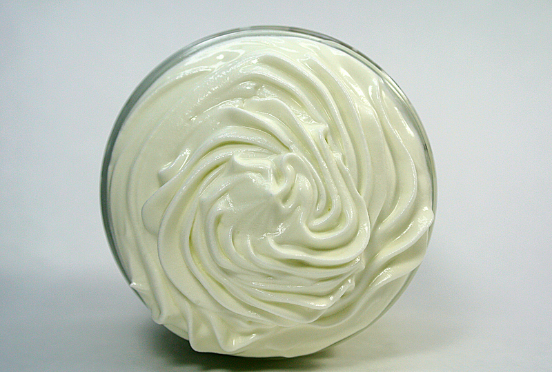 fluffy and whipped body butter 
